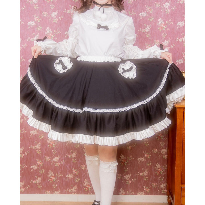 ★2点購入で1,000円OFF★ [ainoeri] 愛野えりコラボアイテム - ② Whip Frill Skirt ¥10,800