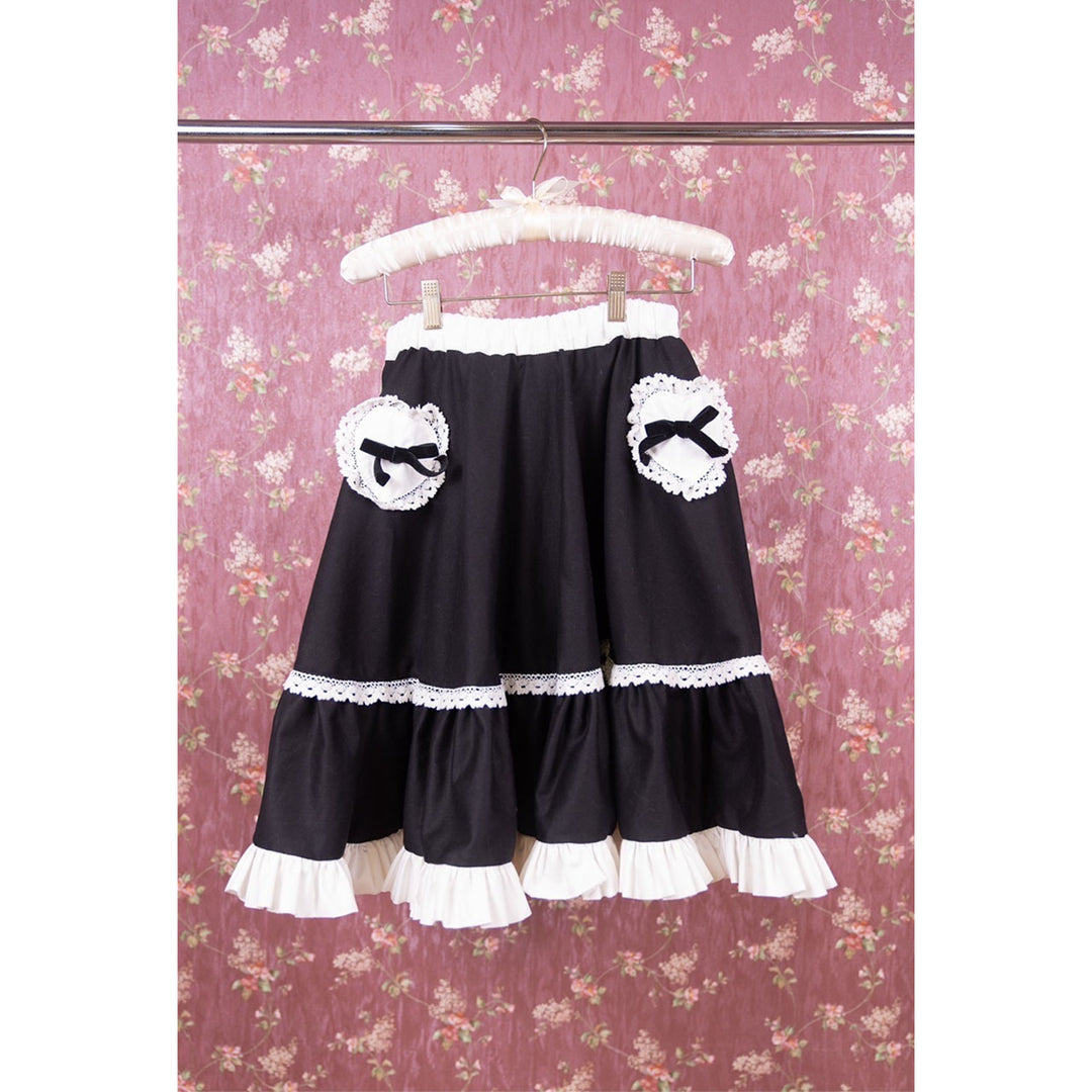 ★2点購入で1,000円OFF★ [ainoeri] 愛野えりコラボアイテム - ② Whip Frill Skirt ¥10,800