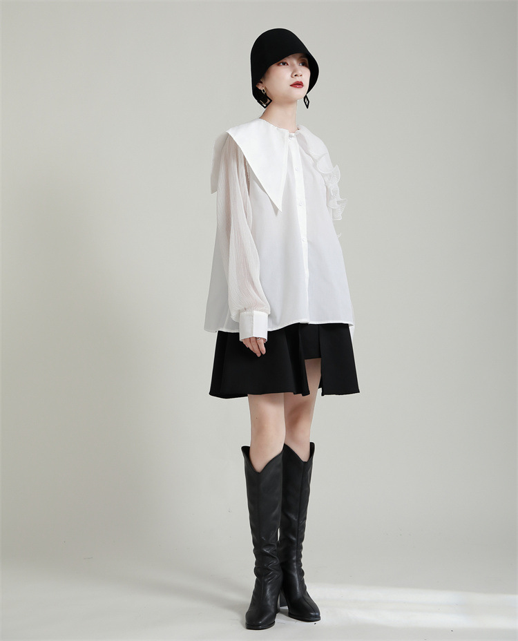 Organdie Long Sleeve Shirt