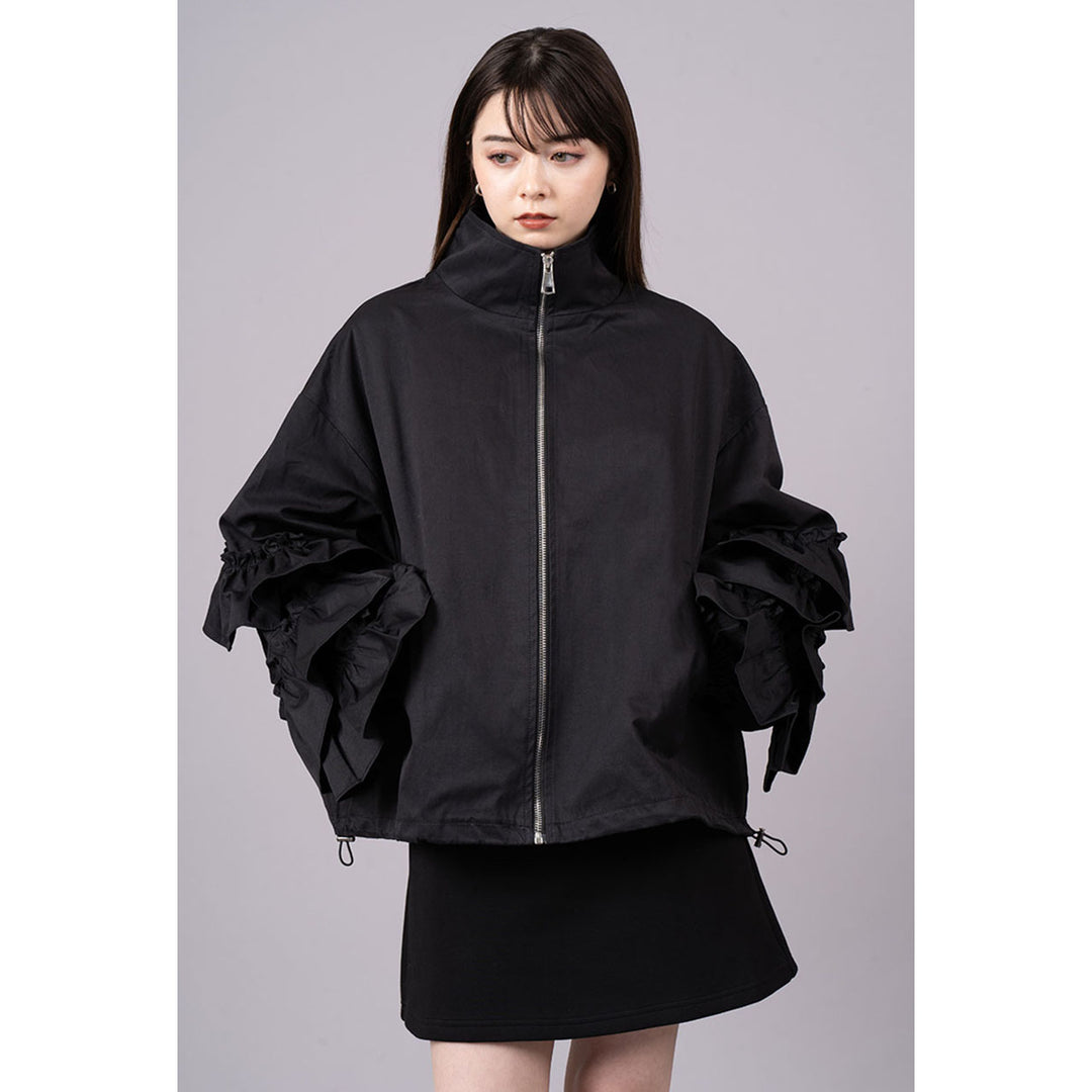 Volume Frill Sleeve Jacket