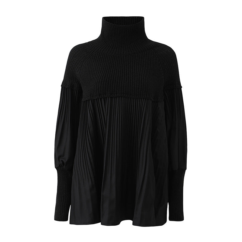 Pleats Docking Volume Knit