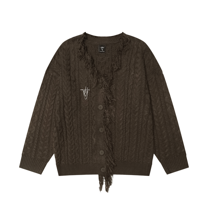 Fringe Knitted Cardigan