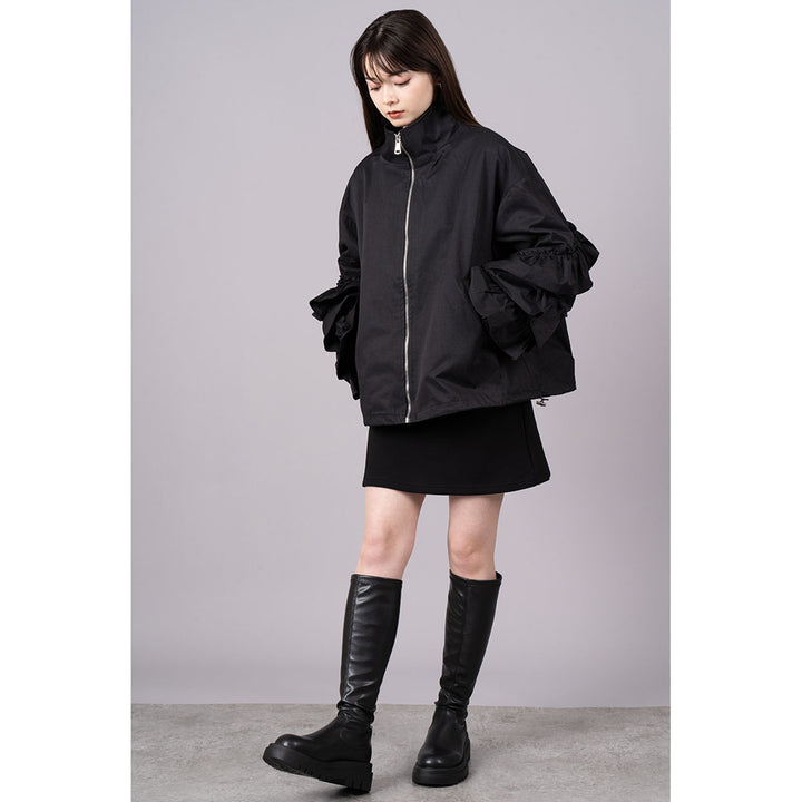 Volume Frill Sleeve Jacket